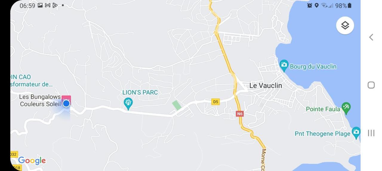 Les Bungalows Couleurs Soleil Le Vauclin Kültér fotó